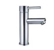 Faucet by MegaLuxe Bathroom Household Basin Faucet, Hot and Cold Water Tap Non-Toxic Safe Sanitary Ware with Hose Wash Your face and Hands Basin Mixer Tap (Lux-F106)