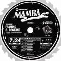 Mamba Blade Amana Tool Framing/Decking 7-1/4-Inch Diameter, 24-Teeth, 5/8-Inch Bore Carbide Tipped Saw Blade with Diamond Knockout (MD7240)