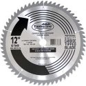 Timberline 12” Circular Saw Blade Carbide Tipped Miter or Stationary 12 Inch D x 60T ATB, 0 Degree, 1 Inch Bore, Circular Saw Blade 12-Inch 60-Tooth Fine-Finish Professional Woodworking Saw Blade for Miter Saws and Table Saws  300600 (AMTL 037)