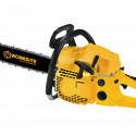 Worksite Chain Saw Gasoline 52CC, Stroke Bar Length 20inch, Ideal for tree pruning, land cleaning, firewood cutting, storm clean-up and more. Comfortable reduced vibration handle, Maximum durability for tough applications GCS117