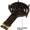 TCWF GAS COOKER 9910 FOUR RING TCWF9910