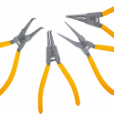 Worksite Circlip Plier set 4pcs, Heavy Duty 7-inch Internal/External Circlip Pliers Kit (Tip Diameter 5/64”)-Straight/Bent Jaw – Cr-V Steel – for Multi-applications: For Ring Remover, instant holding power, easy to reposition during assembly, fastening, and gluing work. Snap Ring Plier Set includes: 1x 7-Inch Straight Tip Internal Circlip Pliers 1x 7-Inch Straight Tip External Circlip Pliers 1x 7-Inch Bent Tip Internal Circlip Pliers 1x 7-Inch Bent Tip External Circlip Pliers WT1287