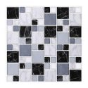 Wall Tile Morcart 3D Mosaic Tiles Peel And Stick Wall Tile For Kitchen Living Room Bathroom Laundry Room Backsplashes-10inches X 10inches -MT1003