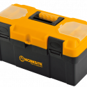 Worksite Professional Grade Quality Plastic Toolbox 14″. Great for Organizing, Tools, Craft Supplies, Garage Necessities And More. For Tradesmen, In Your Vehicle or Trunk, Garages, On Your Jobsite, Work Place and Many More  – WT8076