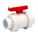 PVC Union Ball Valve True Union Ball Valve Socket Ends Socket ends Corrosion-resistant PVC PTFE seats are corrosion resistant to most chemicals Use in Household, Commercial and Residential Use