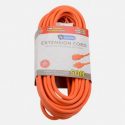 PRO TOUCH 25 Feet Extension Cord. Flame Resistant, Waterproof Weather Resistant, and Cold-Resistant. Suitable For Indoor And Outdoor, Home Office Use Extension Cable. Shiny Orange Color For Easy Visibility Provide Extra Safety And Avoid Tripping While Working. CH90092